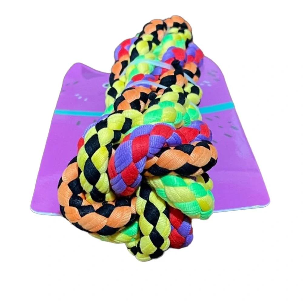 Colorful Rope Tug Dog Toy NEW!
